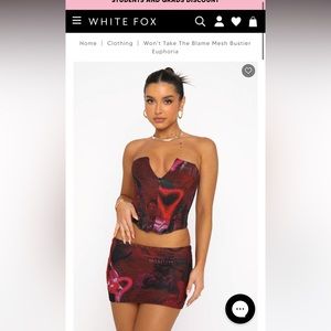 White Fox Euphoria Set